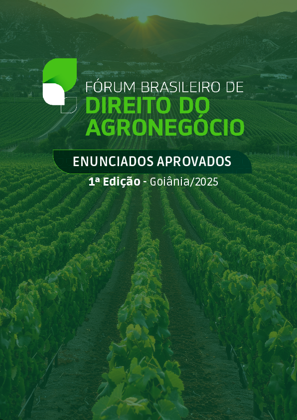 (PDF) ENUNCIADOS - Fórum Brasileiro de Direito do Agronegócio FBDA