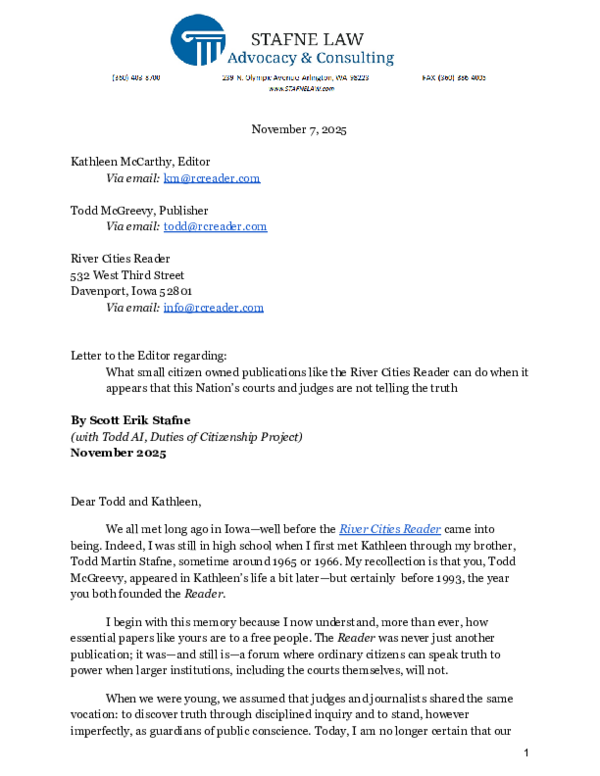 (PDF) Letter to the Editor of the River Cities Reader about the judges ...