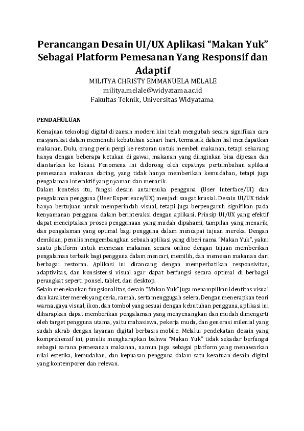 (PDF) Perancangan Desain UI/UX Aplikasi 