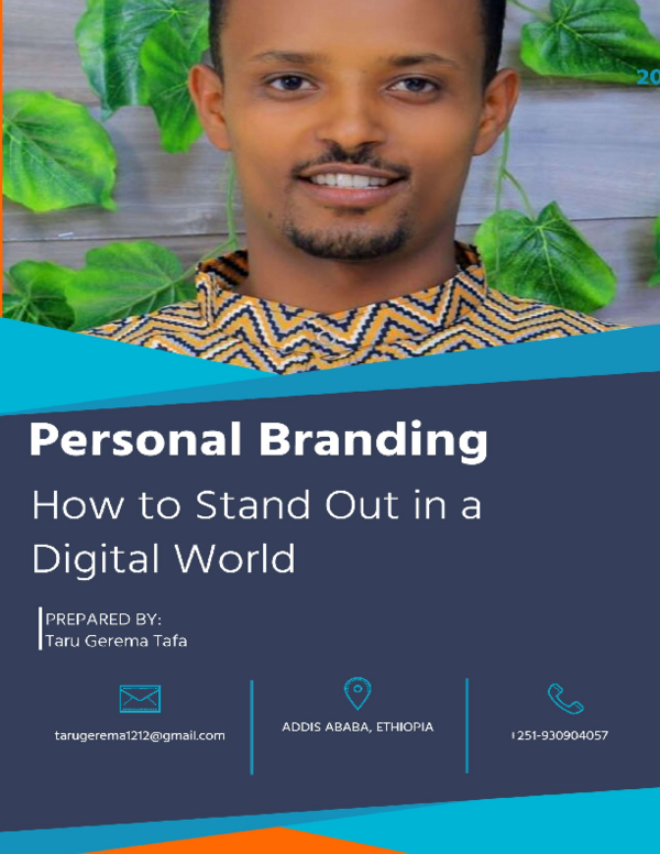 (PDF) Personal Branding: How to Stand Out in a Digital World
