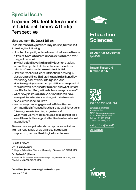 (PDF) Teacher-Student Interactions in Turbulent Times: A Global Perspective