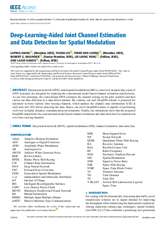 (PDF) Deep-Learning-Aided Joint Channel Estimation and Data Detection ...