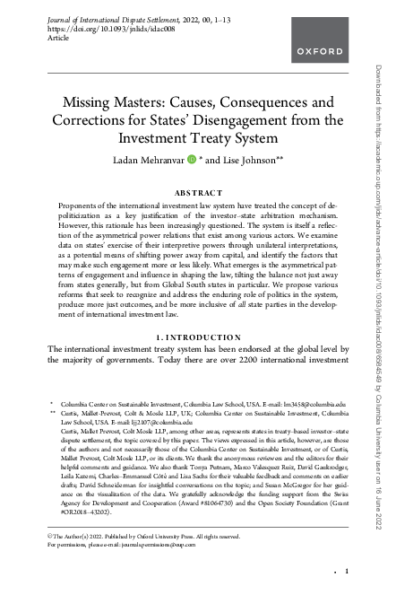 (PDF) Missing Masters: Causes, Consequences and Corrections for States ...