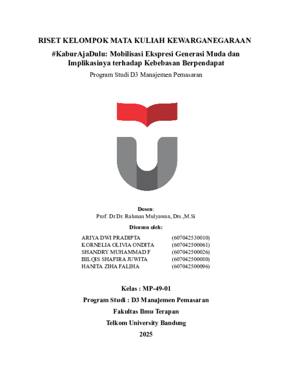 (PDF) Proyek Riset Kewarganegaraan Kelompok