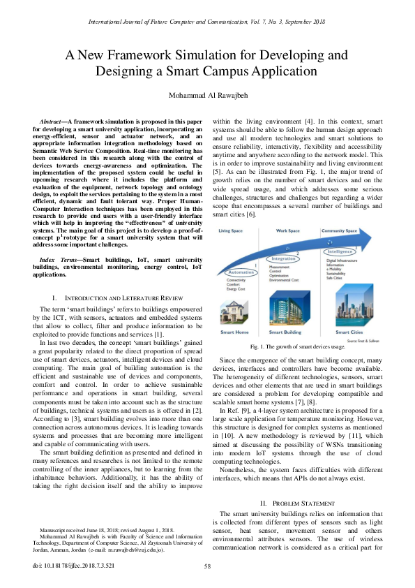 (PDF) A New Framework Simulation for Developing and Designing a Smart ...