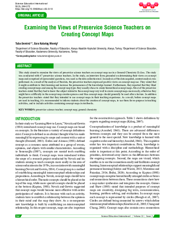 (PDF) Examining the Views of Preservice Science Teachers on Creating ...