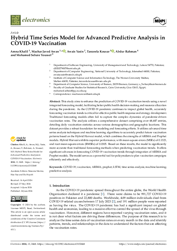 (PDF) Hybrid Time Series Model for Advanced Predictive Analysis in ...