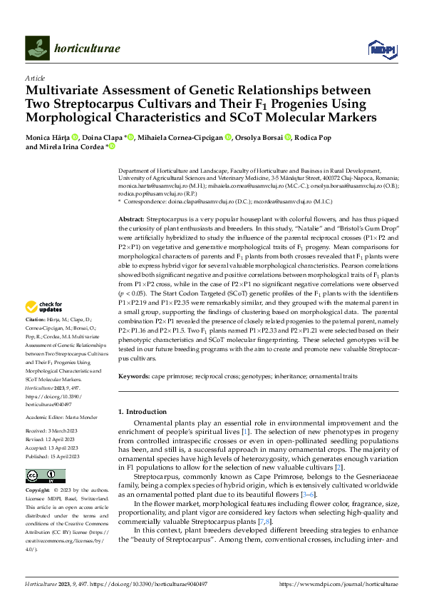 (PDF) Multivariate Assessment of Genetic Relationships between Two ...