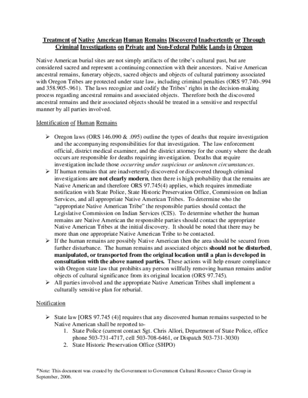 (PDF) Identification of Human Remains