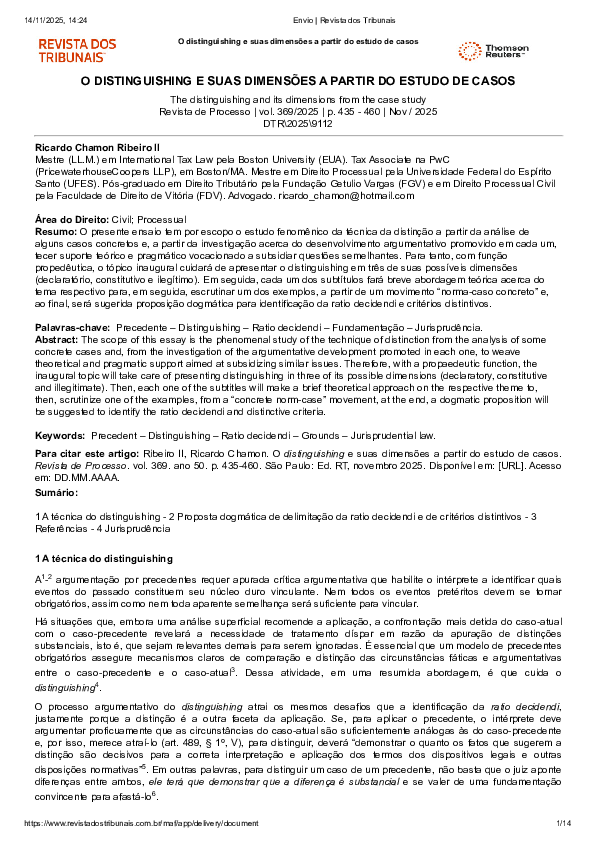 (PDF) O distinguishing e suas dimensões a partir do estudo de casos O ...