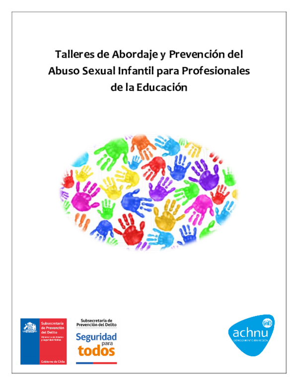 (PDF) Talleres de Abordaje y Prevención del Abuso Sexual Infantil para ...