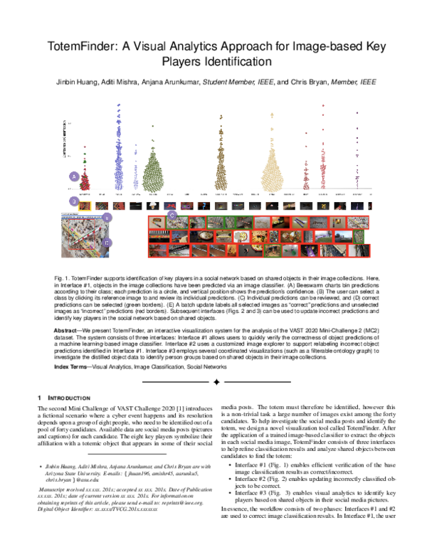 (PDF) TotemFinder: A Visual Analytics Approach for Image-based Key ...