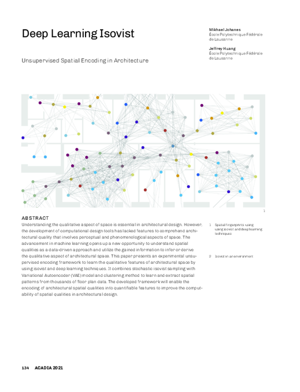 (PDF) Deep Learning Isovist
