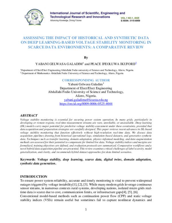 (PDF) ASSESSING THE IMPACT OF HISTORICAL AND SYNTHETIC DATA ON DEEP ...