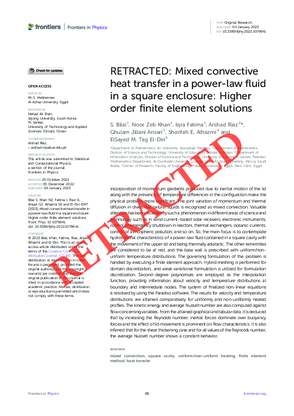 (PDF) Mixed convective heat transfer in a power-law fluid in a square ...