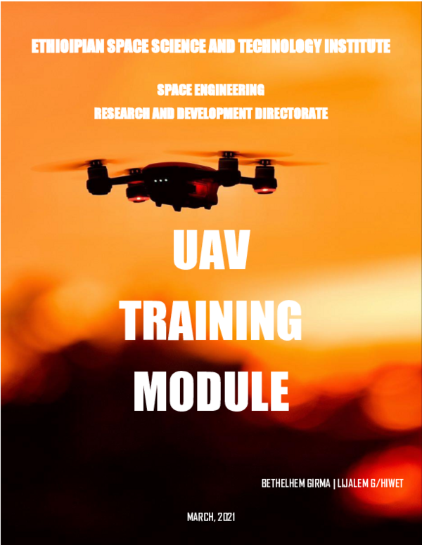 (PDF) UAV TRAINING MODULE - MARCH, 2021 (4)