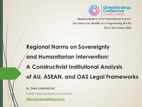 (PDF) Regional Norms on Sovereignty and Humanitarian Intervention: A ...