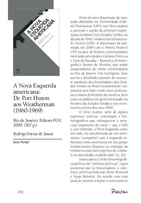 (PDF) A Nova Esquerda Americana: De Port Huron aos Weatherman (1960-1969)