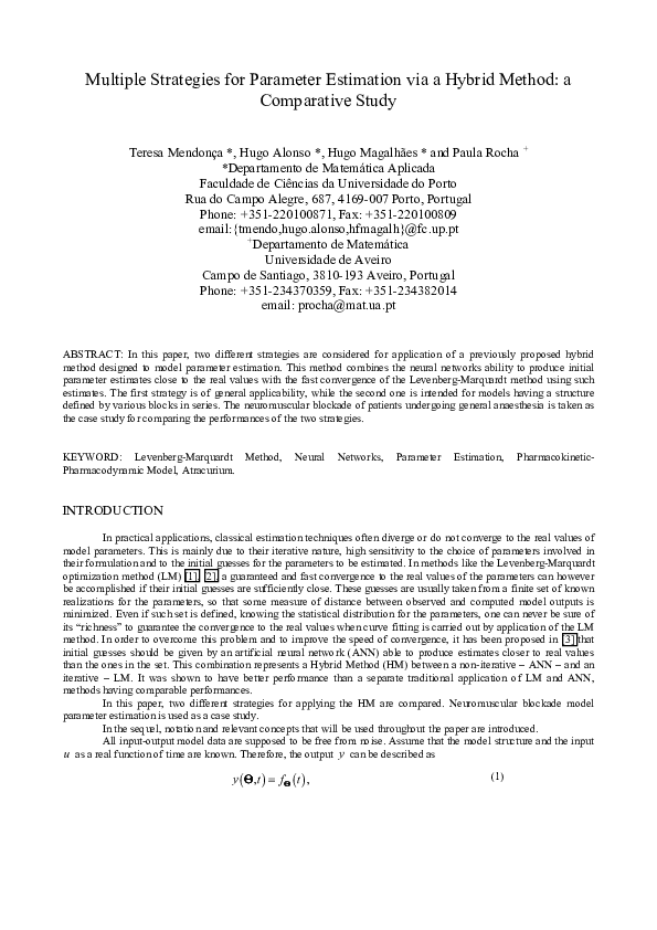 (PDF) Multiple Strategies for Parameter Estimation via a Hybrid Method ...