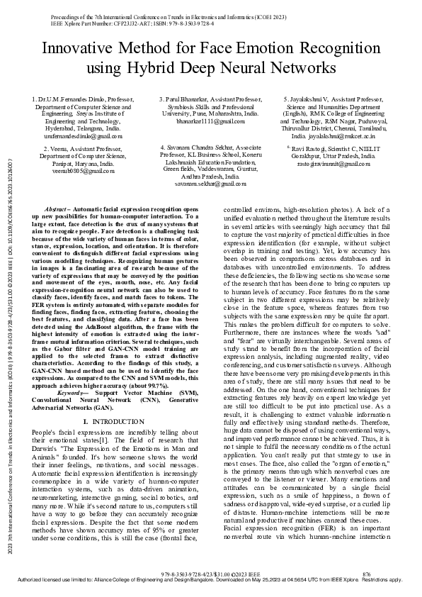 (PDF) Innovative Method for Face Emotion Recognition using Hybrid Deep ...