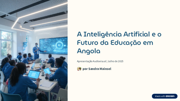 (PDF) A Inteligência Artificial e o Futuro da Educação em Angola ...