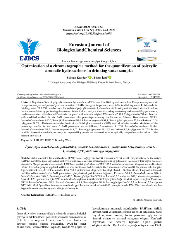 (PDF) Optimization of a chromatographic method for the quantification ...