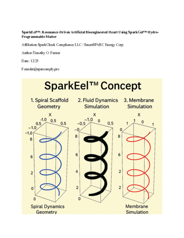 (PDF) SparkEel™: Resonance-Driven Artificial Bioengineered Heart Using ...