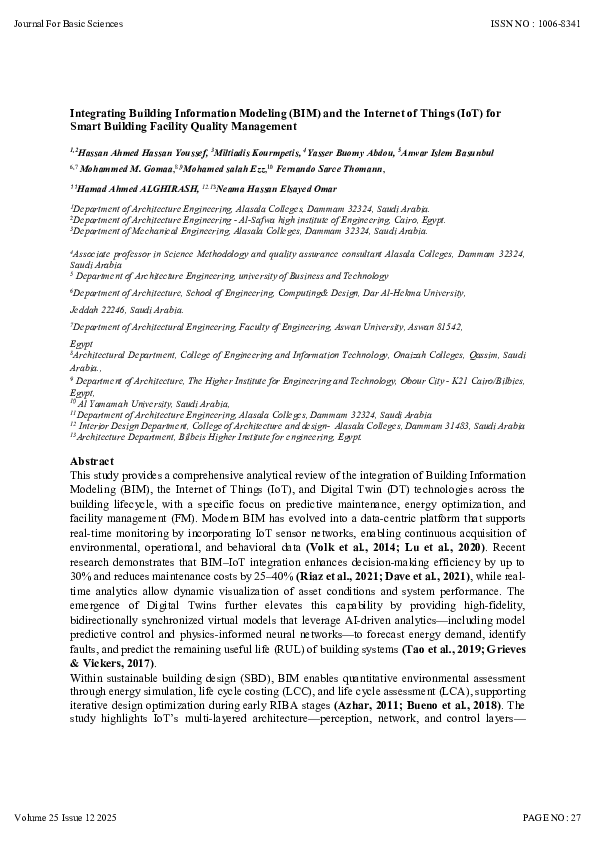 (PDF) Integrating Building Information Modeling (BIM) and the Internet ...