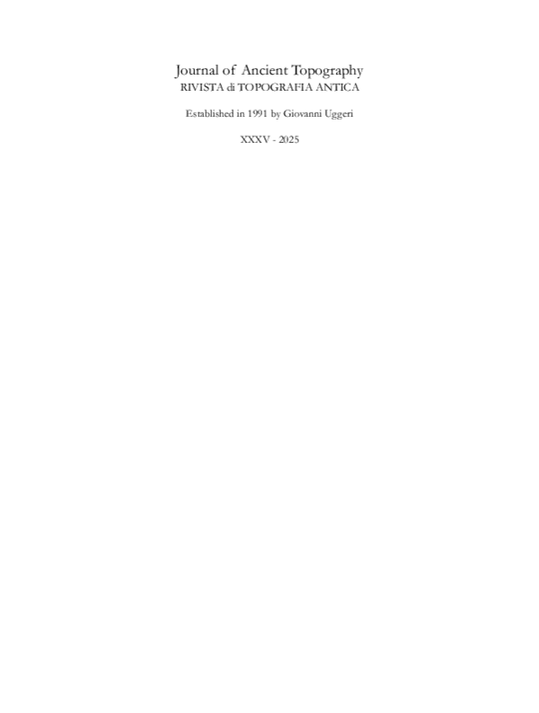 (PDF) Michele Fasolo and Viktor Lilchikj Adams, The Via Axia between ...