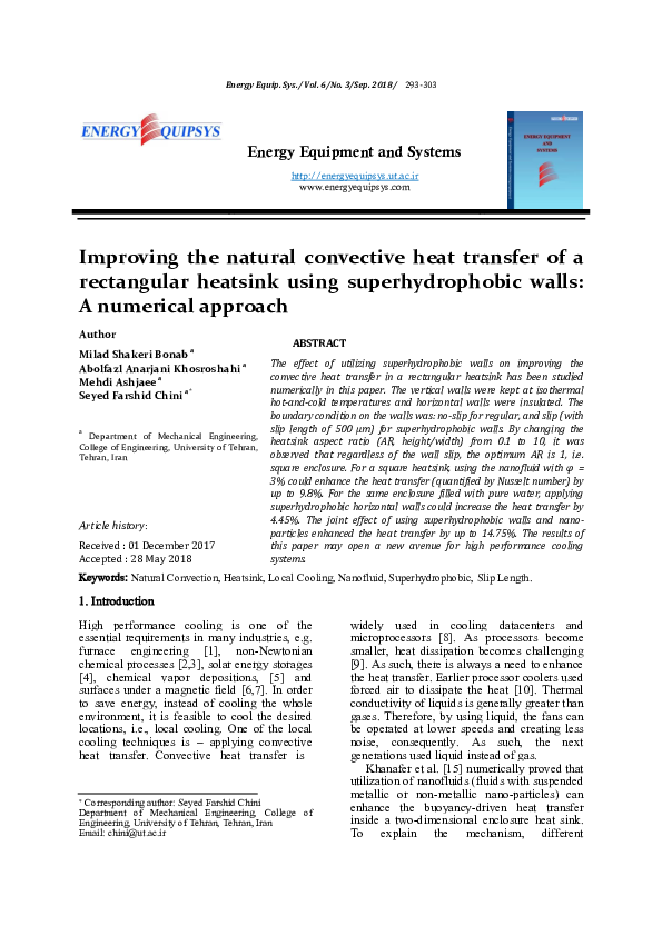 (PDF) Improving the natural convective heat transfer of a rectangular ...