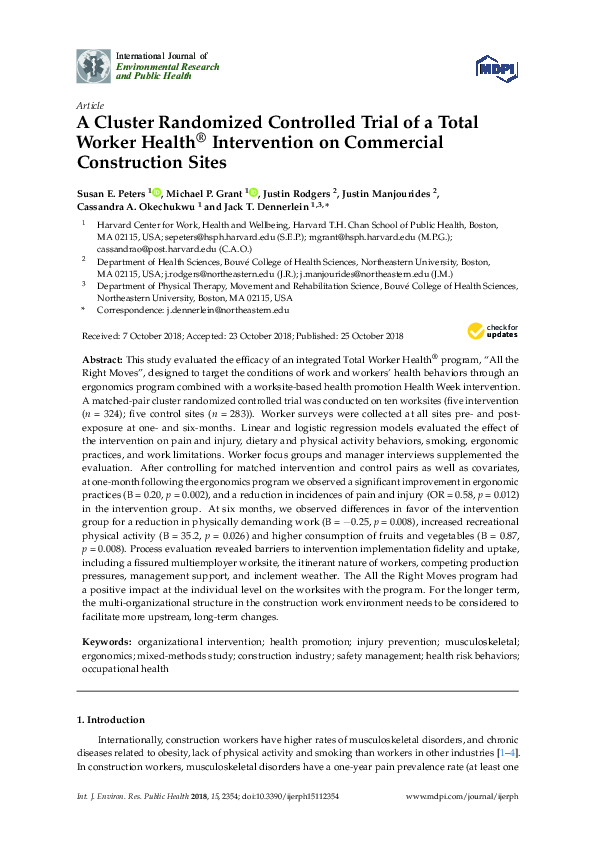 (PDF) {"__content__"=>"A Cluster Randomized Controlled Trial of a Total ...