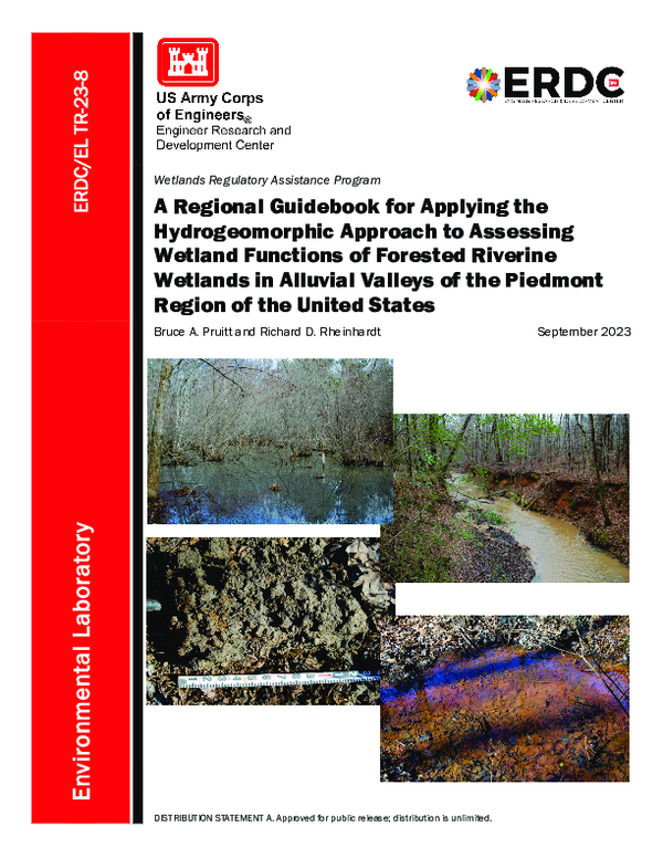 (PDF) A regional guidebook for applying the hydrogeomorphic approach to ...