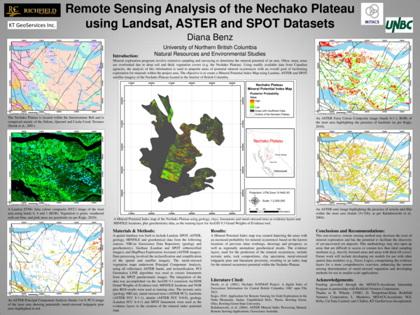 (PDF) Remote Sensing Analysis of the Nechako Plateau using Landsat ...