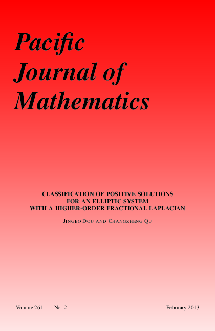 (PDF) Classification of positive solutions for an elliptic system with ...