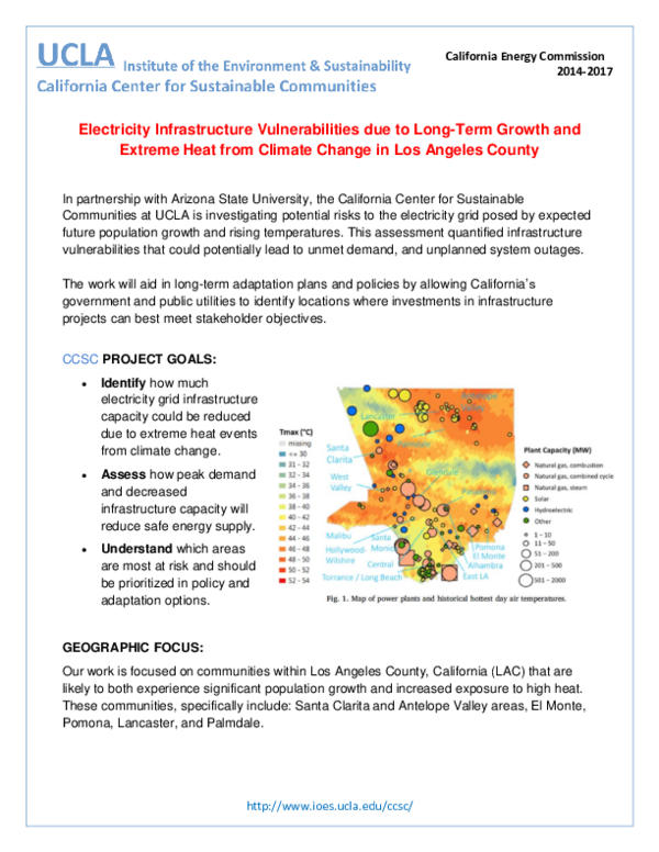 (PDF) Electricity infrastructure vulnerabilities due to long-term ...
