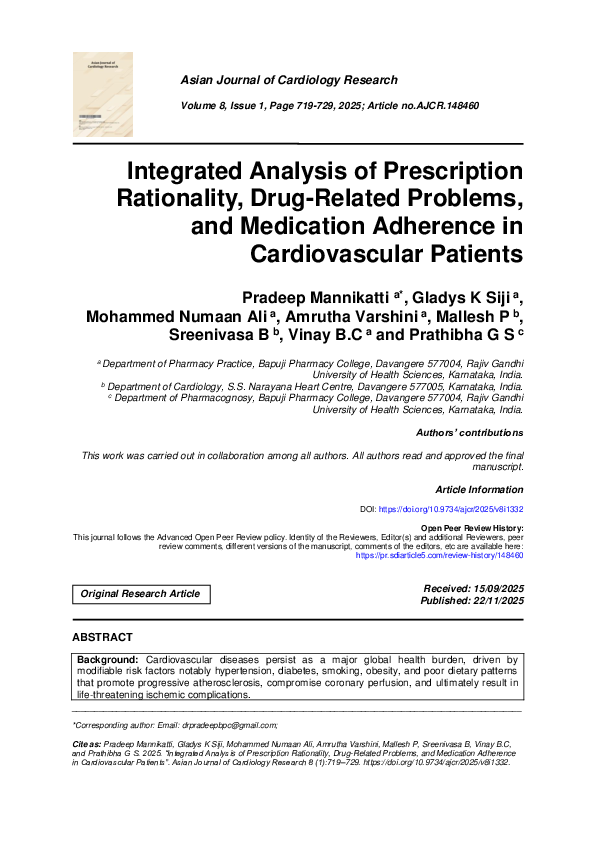 (PDF) Integrated Analysis of Prescription Rationality, Drug-Related ...