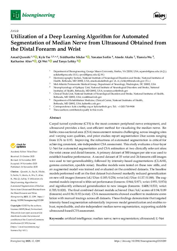 (PDF) Utilization of a Deep Learning Algorithm for Automated ...