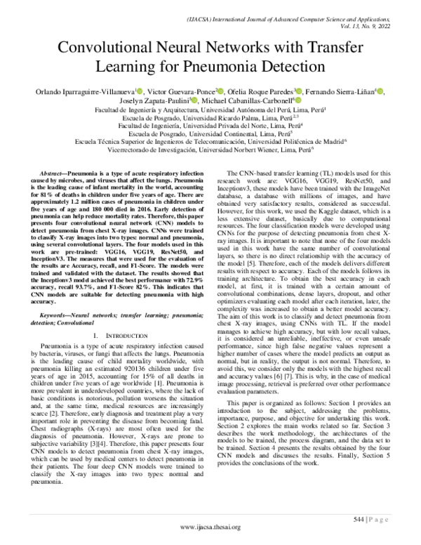 (PDF) Convolutional Neural Networks with Transfer Learning for ...