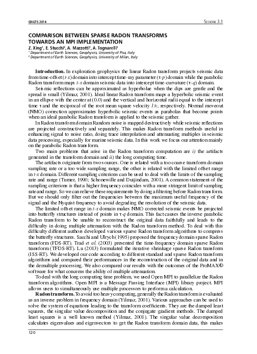 (PDF) Comparison between sparse Radon transforms towards an MPI ...