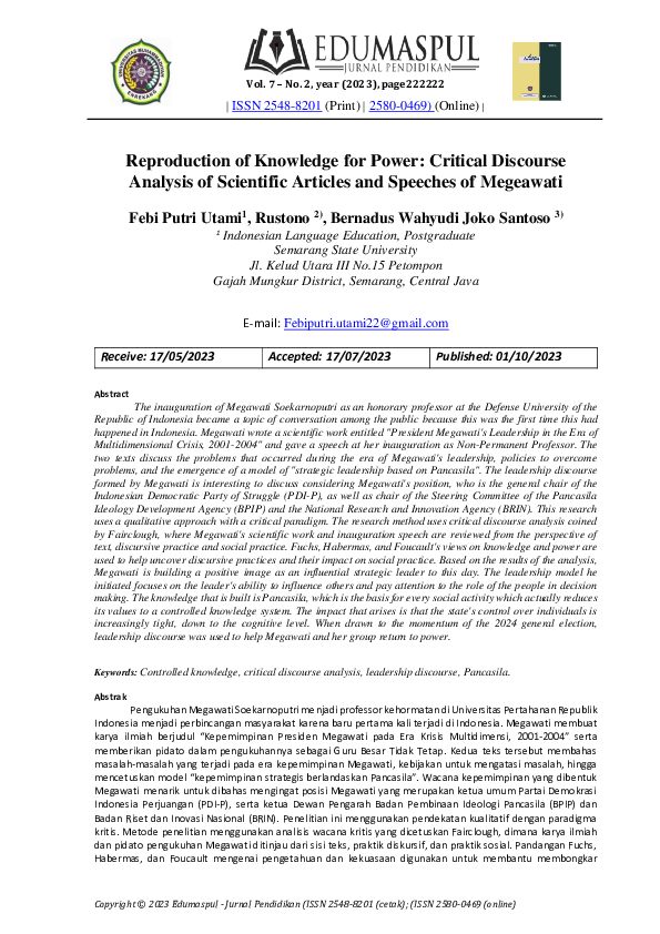 pdf-reproduction-of-knowledge-for-power-critical-discourse-analysis