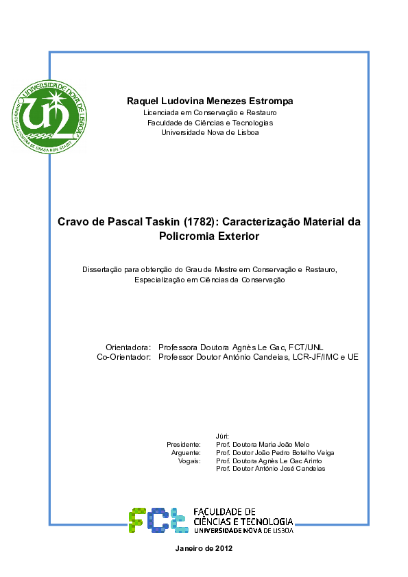 (PDF) Cravo de Pascal Taskin (1782): caracterização material da ...