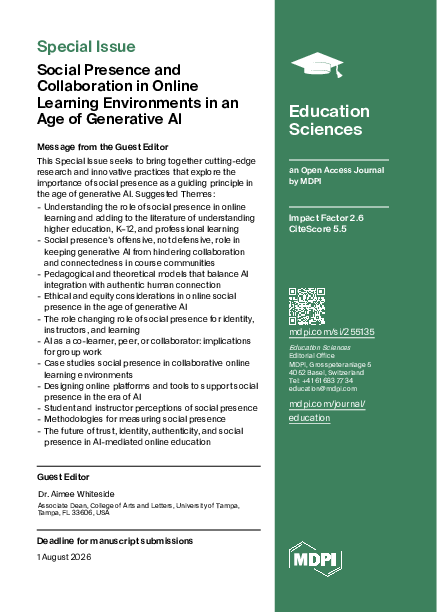 (PDF) Social Presence and Collaboration in Online Learning Environments ...