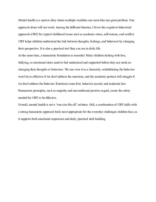 (PDF) Benefits of Directive approaches and Human Connection