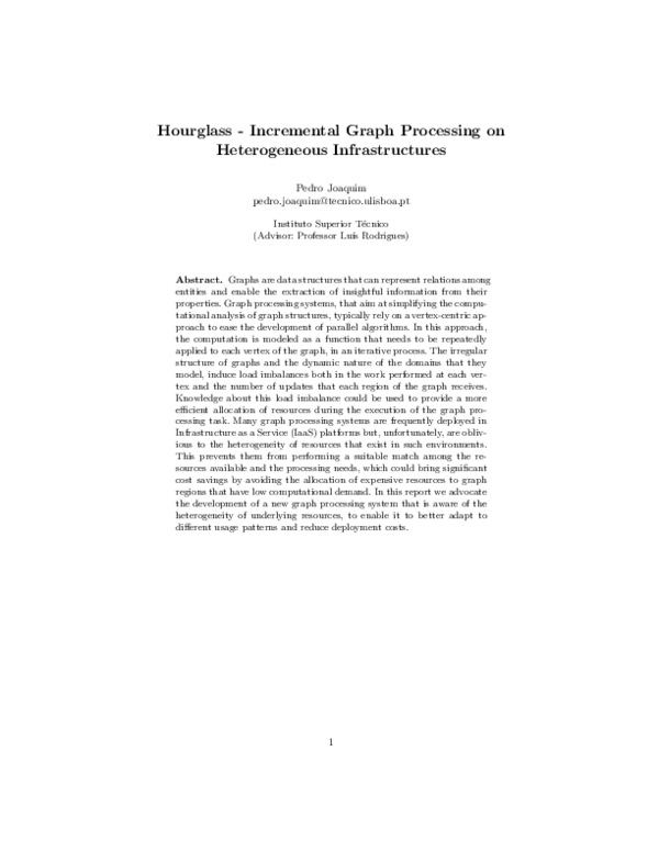 (PDF) Hourglass-Incremental Graph Processing on Heterogeneous ...