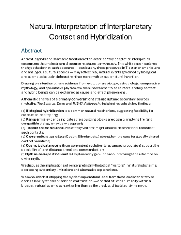 (PDF) Natural Interpretation of Interplanetary Contact and ...
