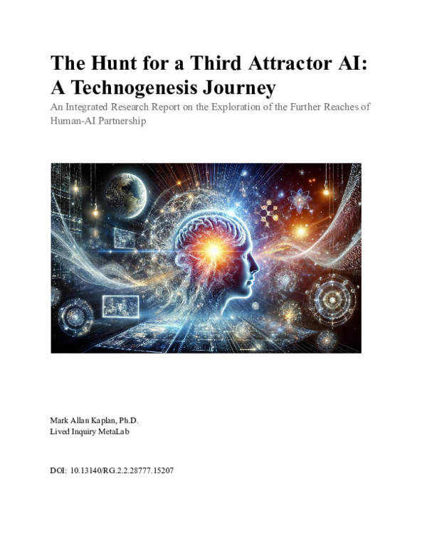 (PDF) The Hunt for a Third Attractor AI: A Technogenesis Journey - An ...
