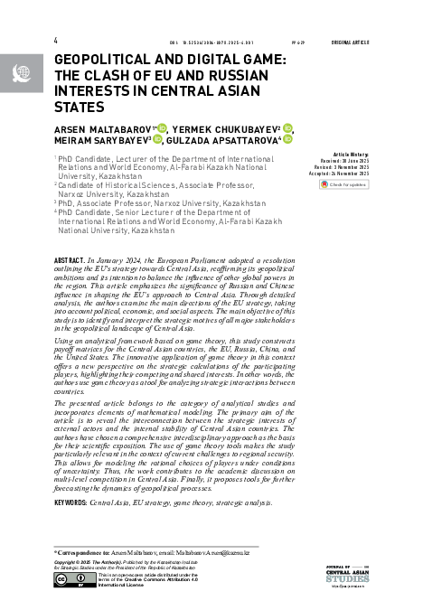 (PDF) Geopolitical and Digital Game: The Clash of EU and Russian ...