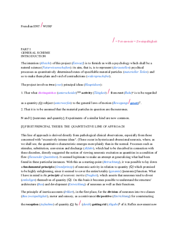 (PDF) Freudian Entwurf (2025)