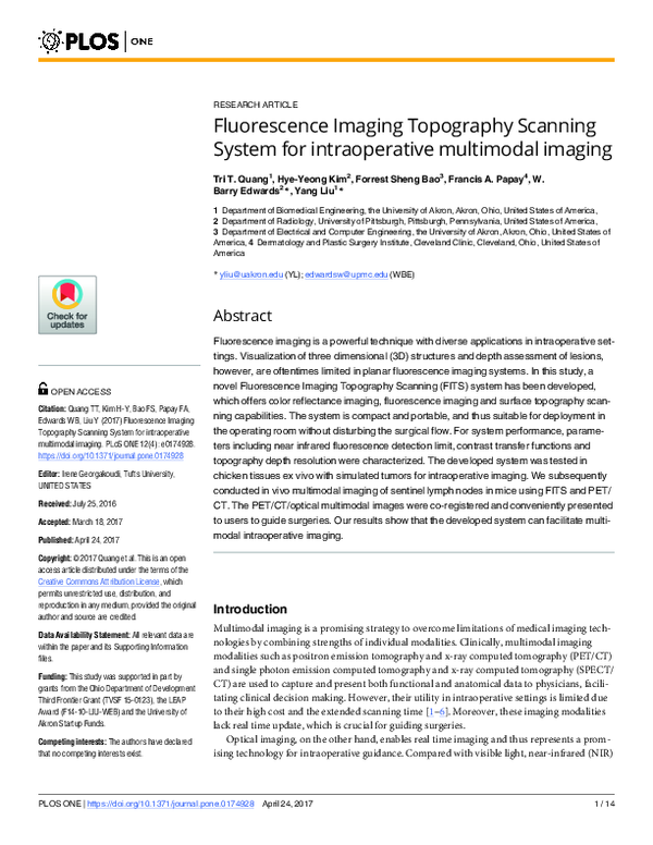 (PDF) Fluorescence Imaging Topography Scanning System for ...