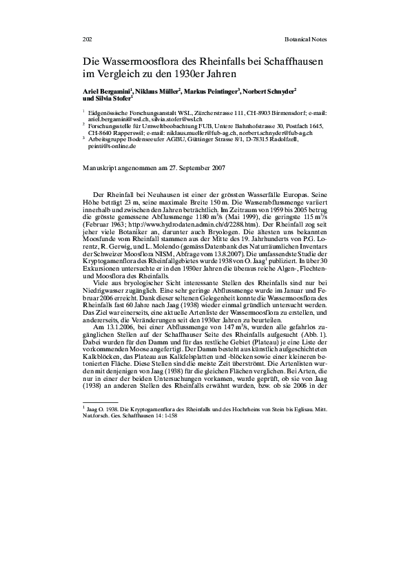 (PDF) Botanical Notes